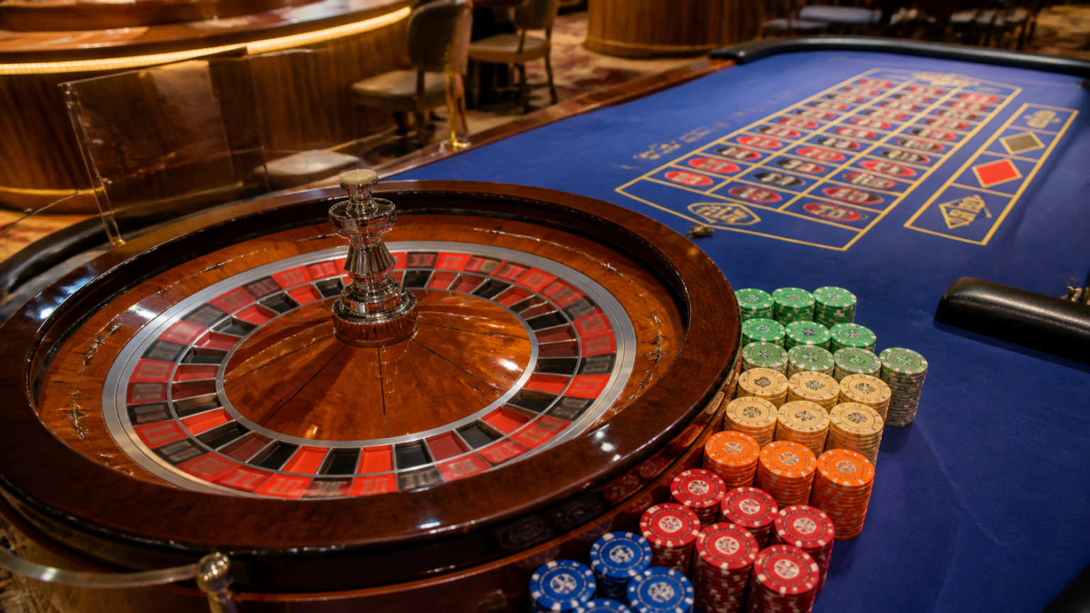 Online Casino Singapore: Common Online Gaming Myths Explained Bàn roulette và phỉnh casino minh họa chủ đề đánh giá nền tảng cá cược