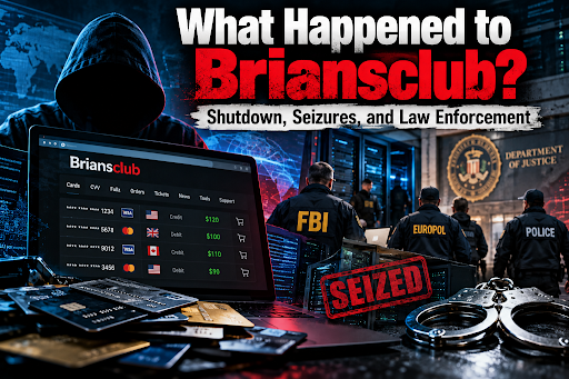What Happened to Briansclub? Shutdown, Seizures, and Law Enforcement