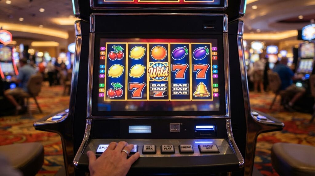Exploring Online Casino Singapore Games and Features หน้าจอเกมสล็อตออนไลน์ดิจิทัลหลากสีสันในสถานที่ความบันเทิงยุคใหม่